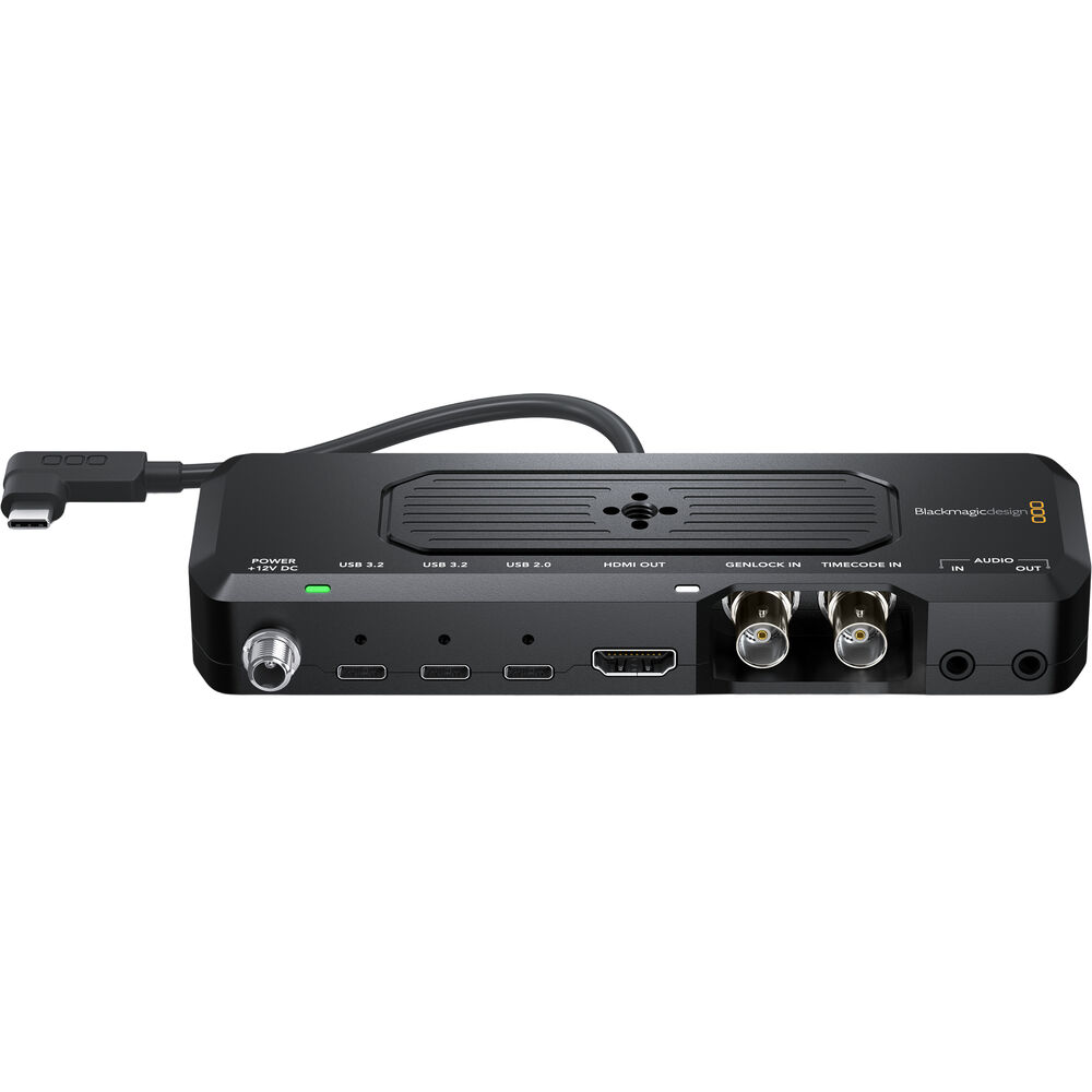Blackmagic ProDock: HDMI, USB-C, audio, genlock & timecode for iPhone