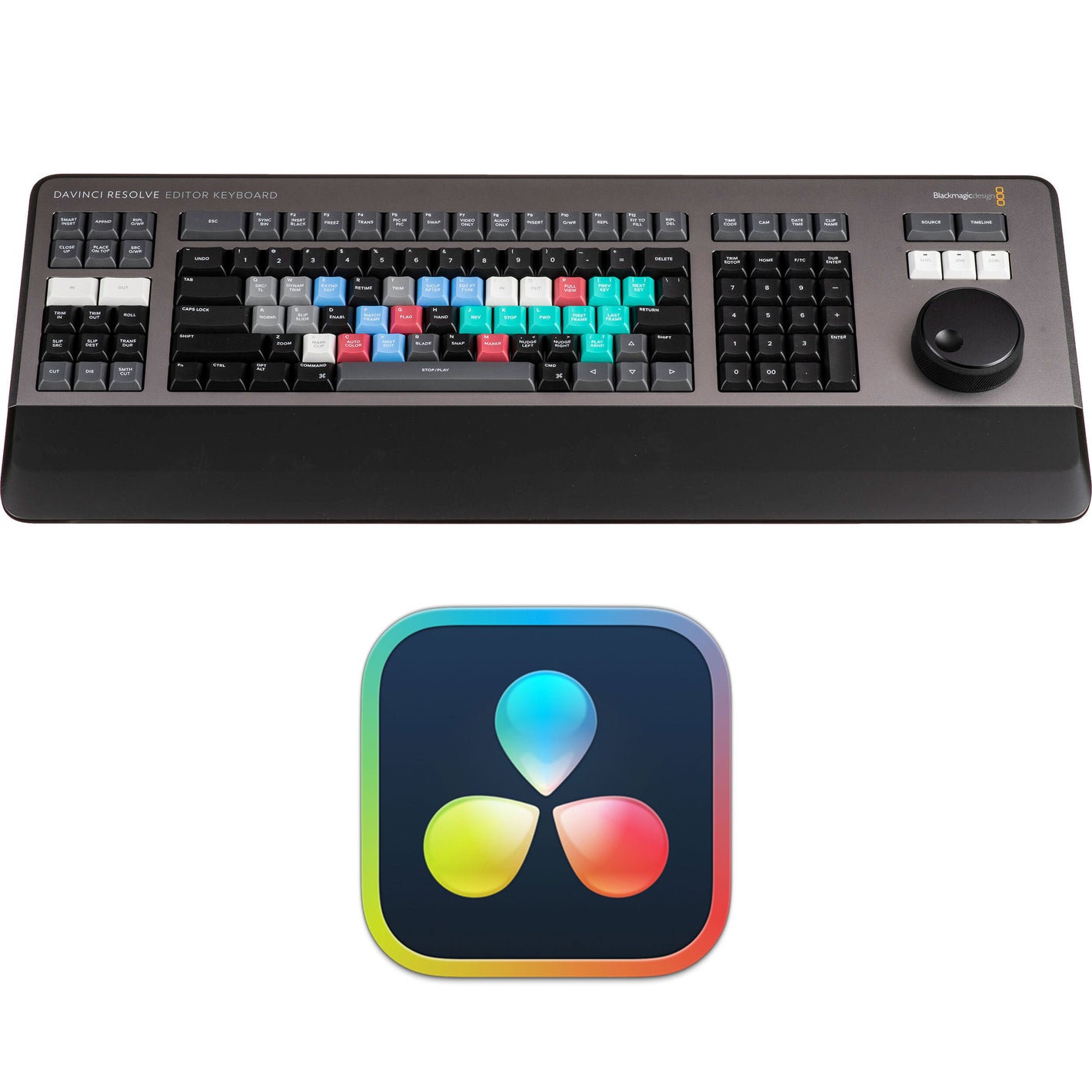 Blackmagic Design DaVinci Resolve Studio with Editor Keyboard