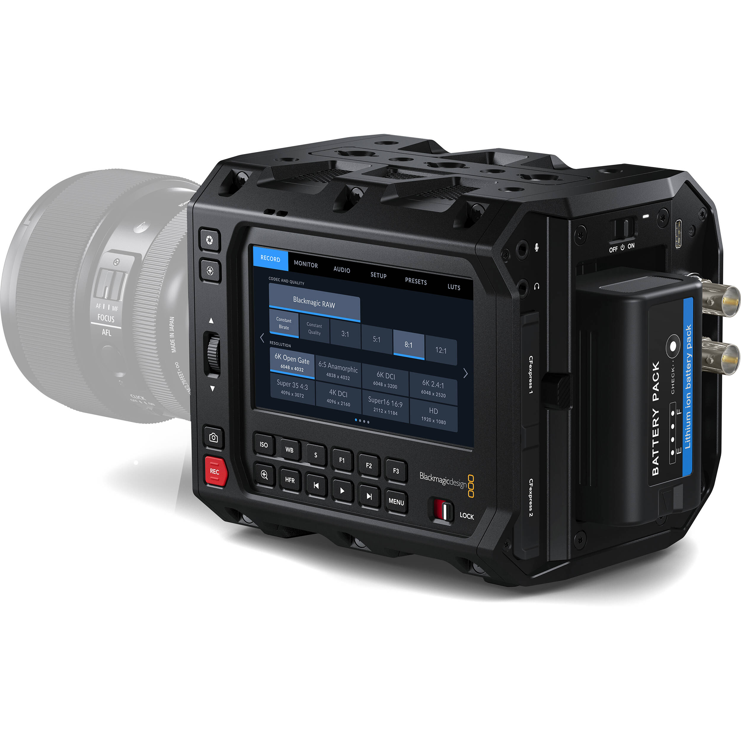 レイ　Blackmagic Design 6K pro &SIGMA Blackmagic Design PYXIS Cinema Camera 6K (Canon EF)