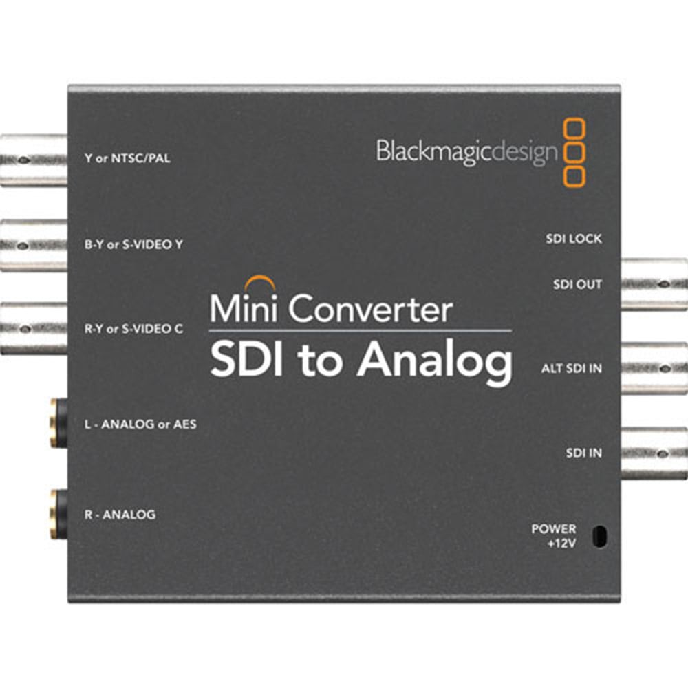 Blackmagic Design Converter | SDI and HD‑SDI to Analogue