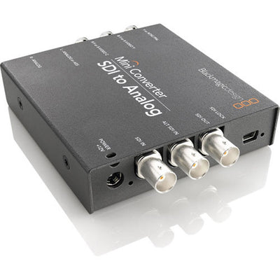 Backmagic Mini Converter SDI to Analog on a white background