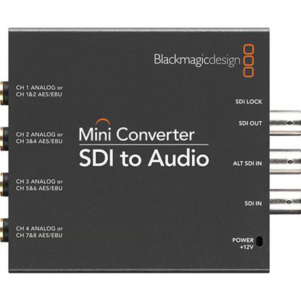Blackmagic Design Mini Converter | SDI to Audio – Outdoorphoto