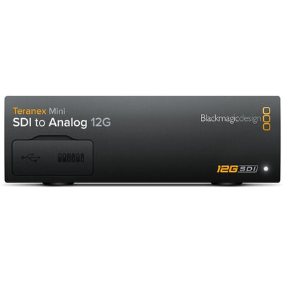 Supports 12G SDI to HDMI conversions and is ideal for all broadcast, post-production, and other professional video applications.