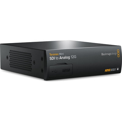 Supports 12G SDI to HDMI conversions and is ideal for all broadcast, post-production, and other professional video applications.