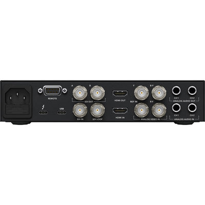 Blackmagic Design UltraStudio 4K Mini links your Thunderbolt 3 computer to a variety of video components for capture, playback or stream.