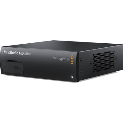 The Blackmagic Ultrastudio HD Mini lets you perform footage acquisition from digital or analog sources straight into your NLE of choice.