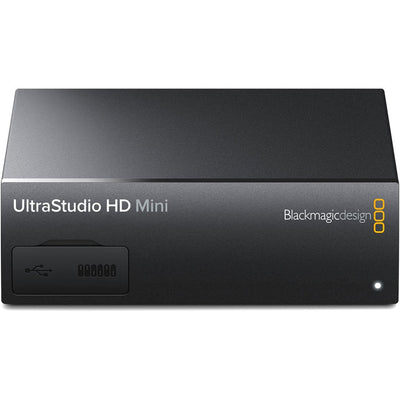 The Blackmagic Ultrastudio HD Mini lets you perform footage acquisition from digital or analog sources straight into your NLE of choice.