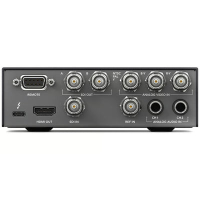 The Blackmagic Ultrastudio HD Mini lets you perform footage acquisition from digital or analog sources straight into your NLE of choice.