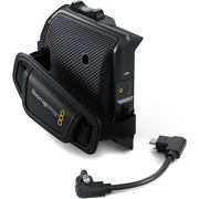 Blackmagic Design PYXIS Pro Grip ergonomic handheld grip for PYXIS camera systems.