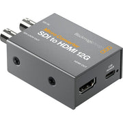 Blackmagic Design Micro Converter HDMI to SDI 12G with power supply for professional 4K SDI output.