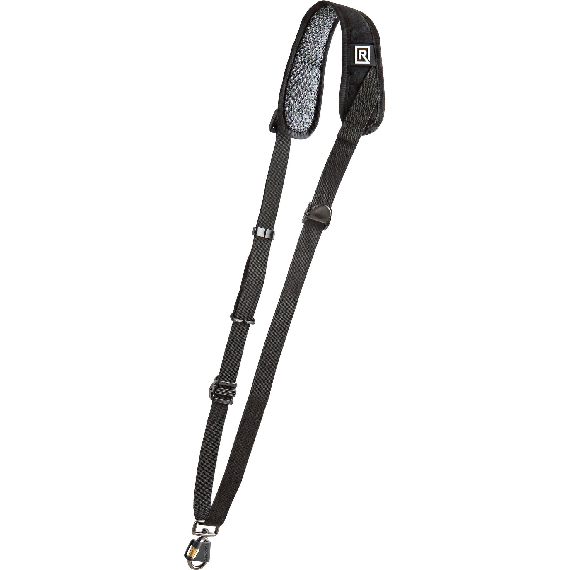 BlackRapid Metro Camera Sling in black, lightweight cross-body strap for mirrorless, DSLR, GoPro and 360 cameras.

