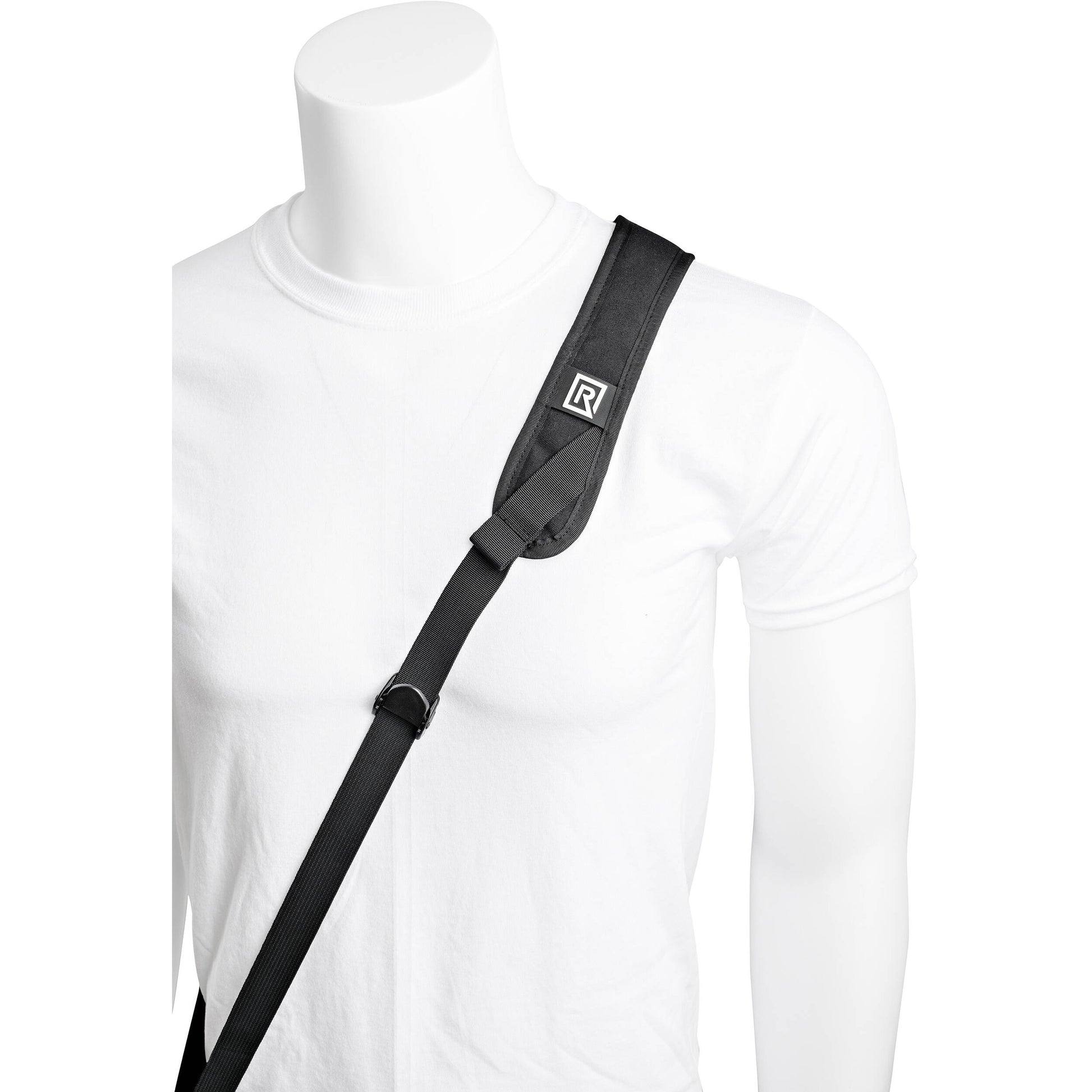 BlackRapid Metro Camera Sling in black, lightweight cross-body strap for mirrorless, DSLR, GoPro and 360 cameras.
