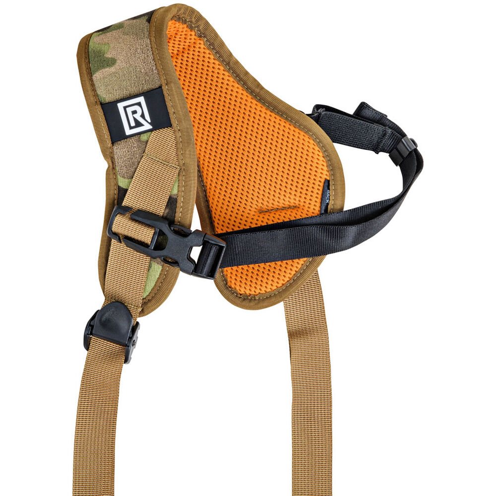 BlackRapid Sport X eXtra Comfort Camera Strap in multi-terrain camo
