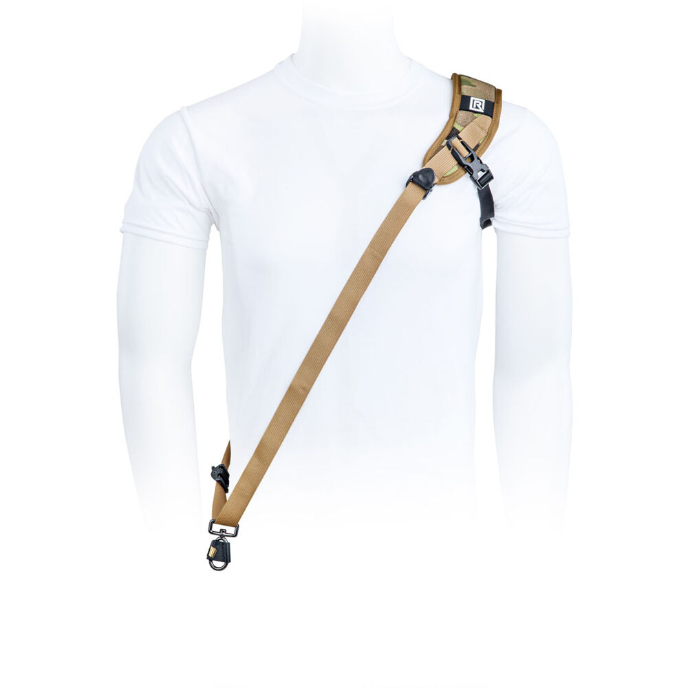BlackRapid Sport X eXtra Comfort Camera Strap in multi-terrain camo
