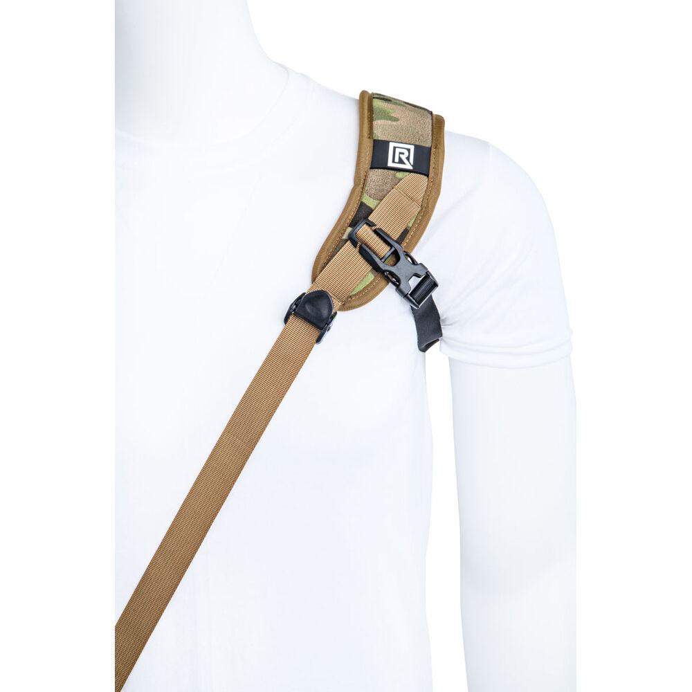 BlackRapid Sport X eXtra Comfort Camera Strap in multi-terrain camo
