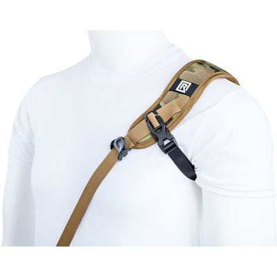 BlackRapid Sport X eXtra Comfort Camera Strap in multi-terrain camo
