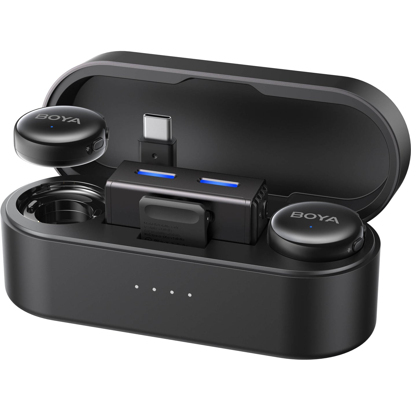 Boyalink 3 wireless microphone with AI noise cancellation and long battery life.
