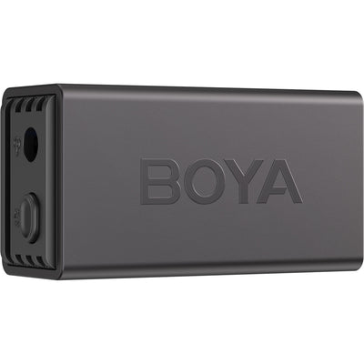 Boyalink 3 wireless microphone with AI noise cancellation and long battery life.
