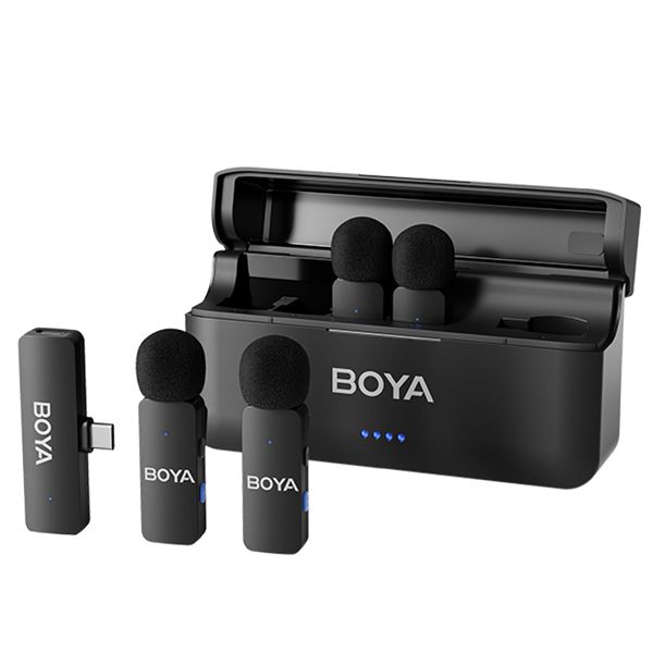 BOYA BY-V4U ピンマイク ワイヤレスマイク Amazon.co.jp: BOYA BY-V4U Pin Microphone Wireless Microphone