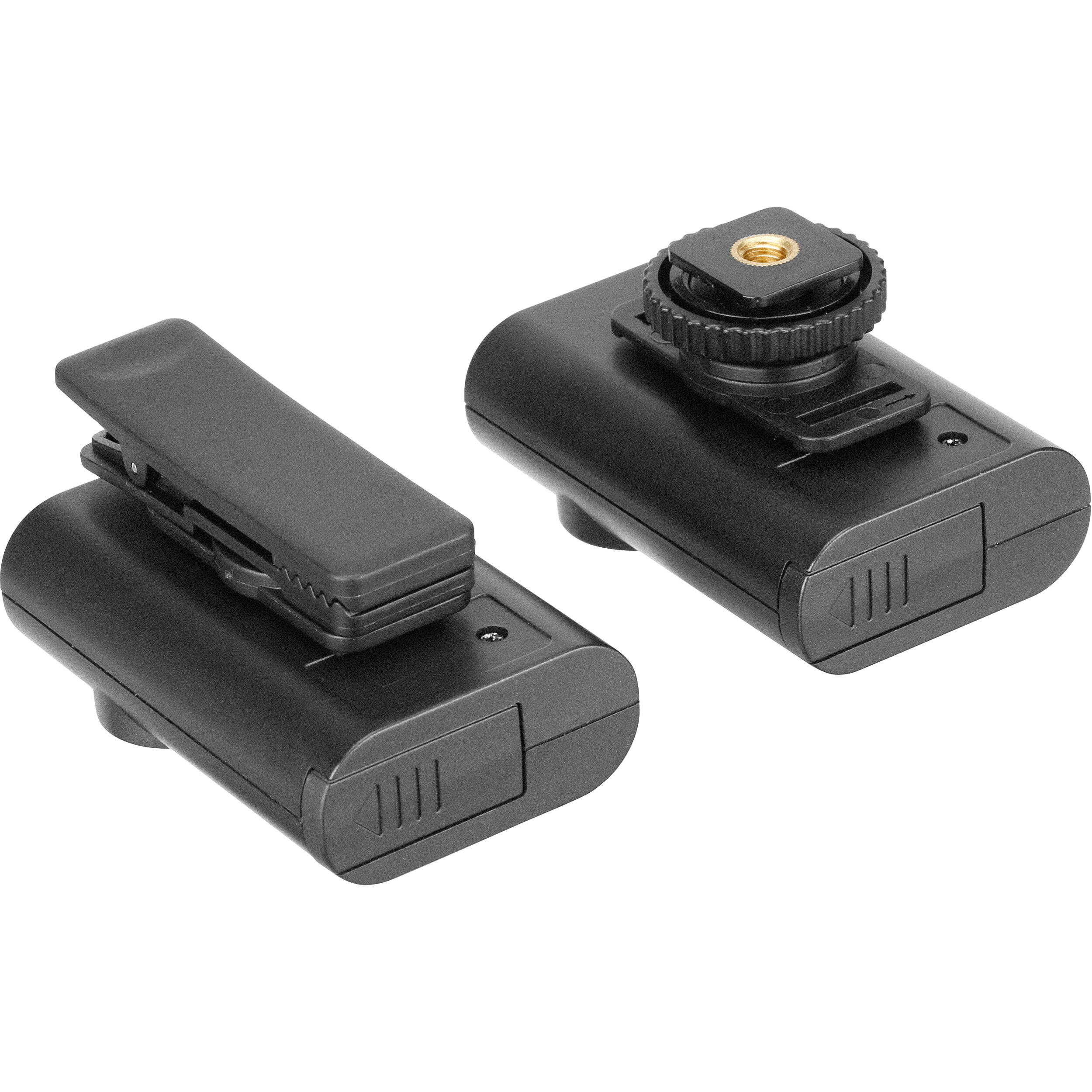 BOYA BY-WM4 PRO-K2 dual wireless lavalier kit with 2 mics and 2 bodypack transmitters
