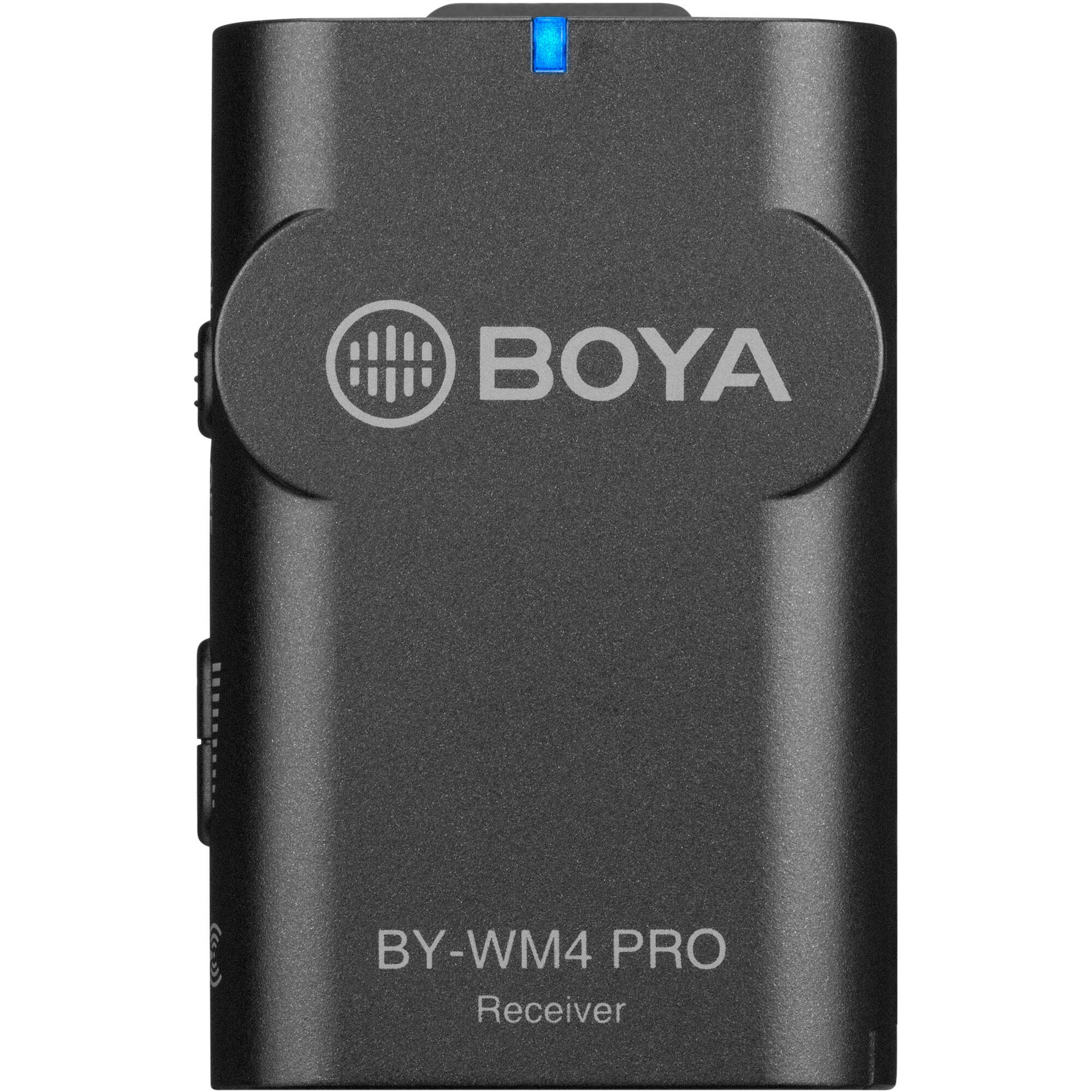 BOYA BY-WM4 PRO-K2 dual wireless lavalier kit with 2 mics and 2 bodypack transmitters
