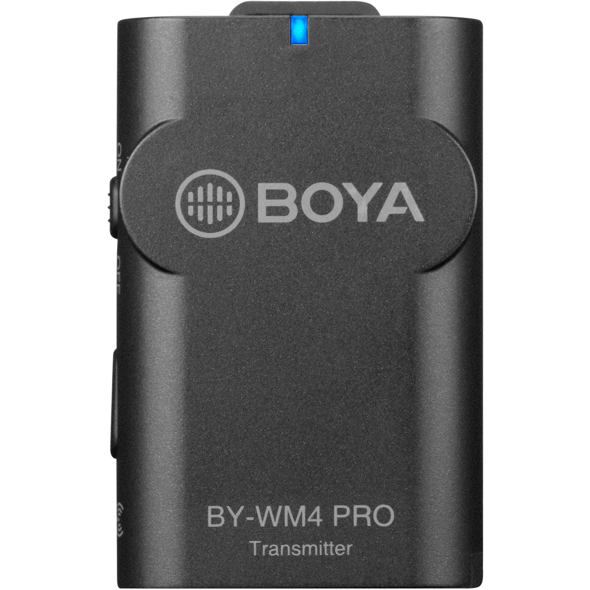 BOYA BY-WM4 PRO-K2 dual wireless lavalier kit with 2 mics and 2 bodypack transmitters
