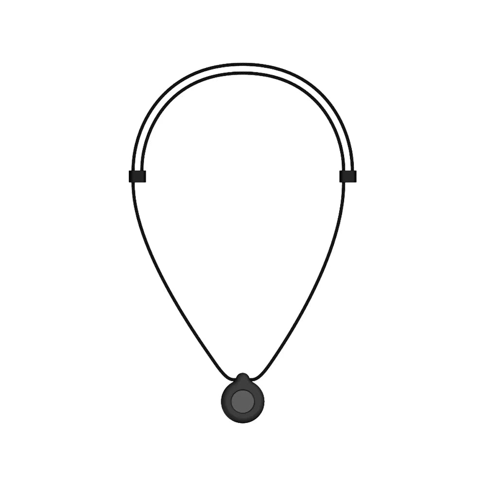 Adjustable lanyard with magnetic plate for Omic and similar Boya microphones