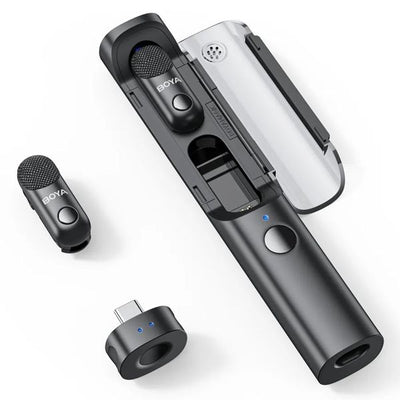 Boya Magic wireless mic with AI noise cancellation and USB-C