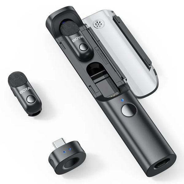 Boya Magic wireless mic with AI noise cancellation and USB-C