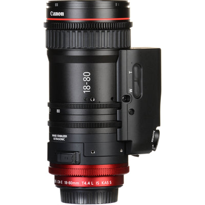 Canon CN-E 18-80mm T4.4 Compact-Servo Cine Zoom Lens