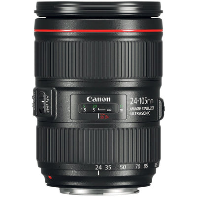 High quality L-series Canon 24-105mm f4L IS USM II zoom lens