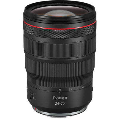 Canon camera lens on a white background