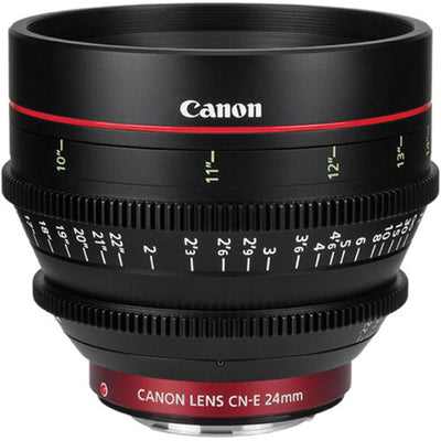 Canon CN-E 24mm T1.5 L F Cinema Prime Lens with EF mount