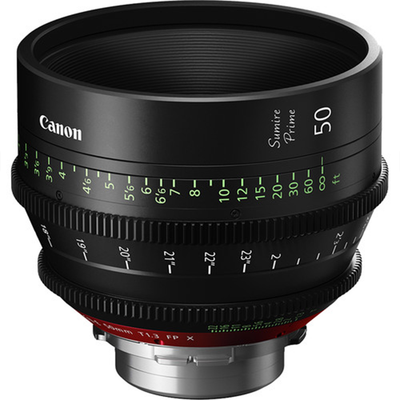 Canon Sumire Prime cine lens for 4K video with beautiful bokeh and minimal focus breathing.