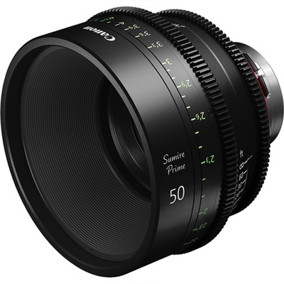 Canon Sumire Prime cine lens for 4K video with beautiful bokeh and minimal focus breathing.