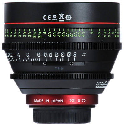 Canon CN-E 85mm T1.3 L F Cine Lens (EF Mount) – telephoto cine prime with ultra-fast aperture and professional optical performance.