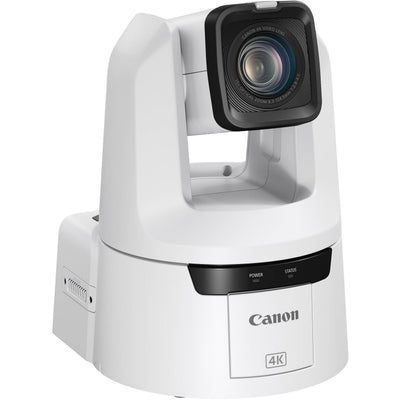 Canon CR-N500 4K PTZ Camera: 1" sensor, 15x zoom, Dual Pixel AF, UHD 4K30 video, ND filters, multi-output, smooth pan/tilt, supports NDI and RTMP streaming.