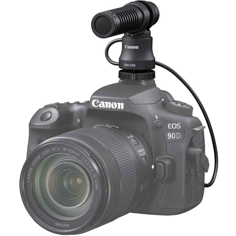 Canon DM-E100 Directional Stereo Microphone | Outdoorphoto