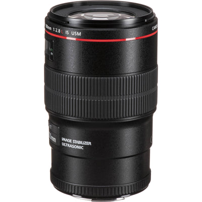 Canon EF 100mm f/2.8L IS USM Macro lens for life-size close-up photography