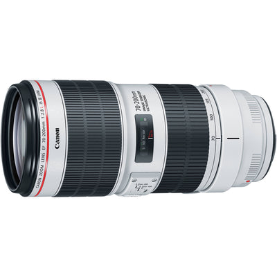 Canon EF 70-200mm f2.8L IS III telephoto lens designed for sports and portrait photography