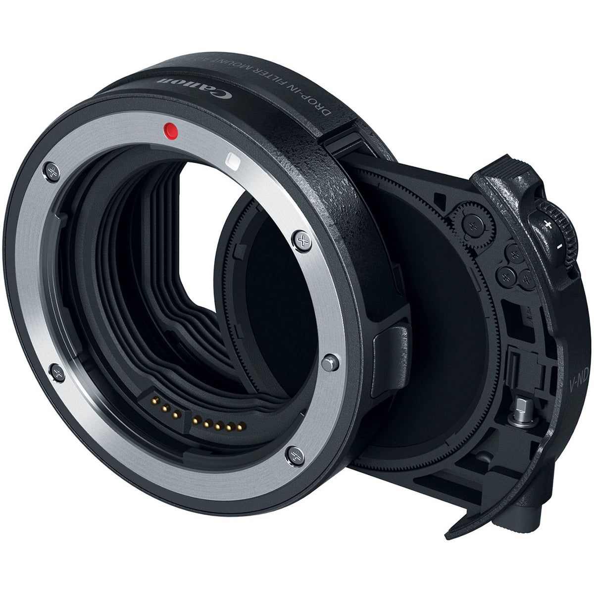 Canon EF-EOS R Mount Adaptor with Drop-in Variable ND Filter