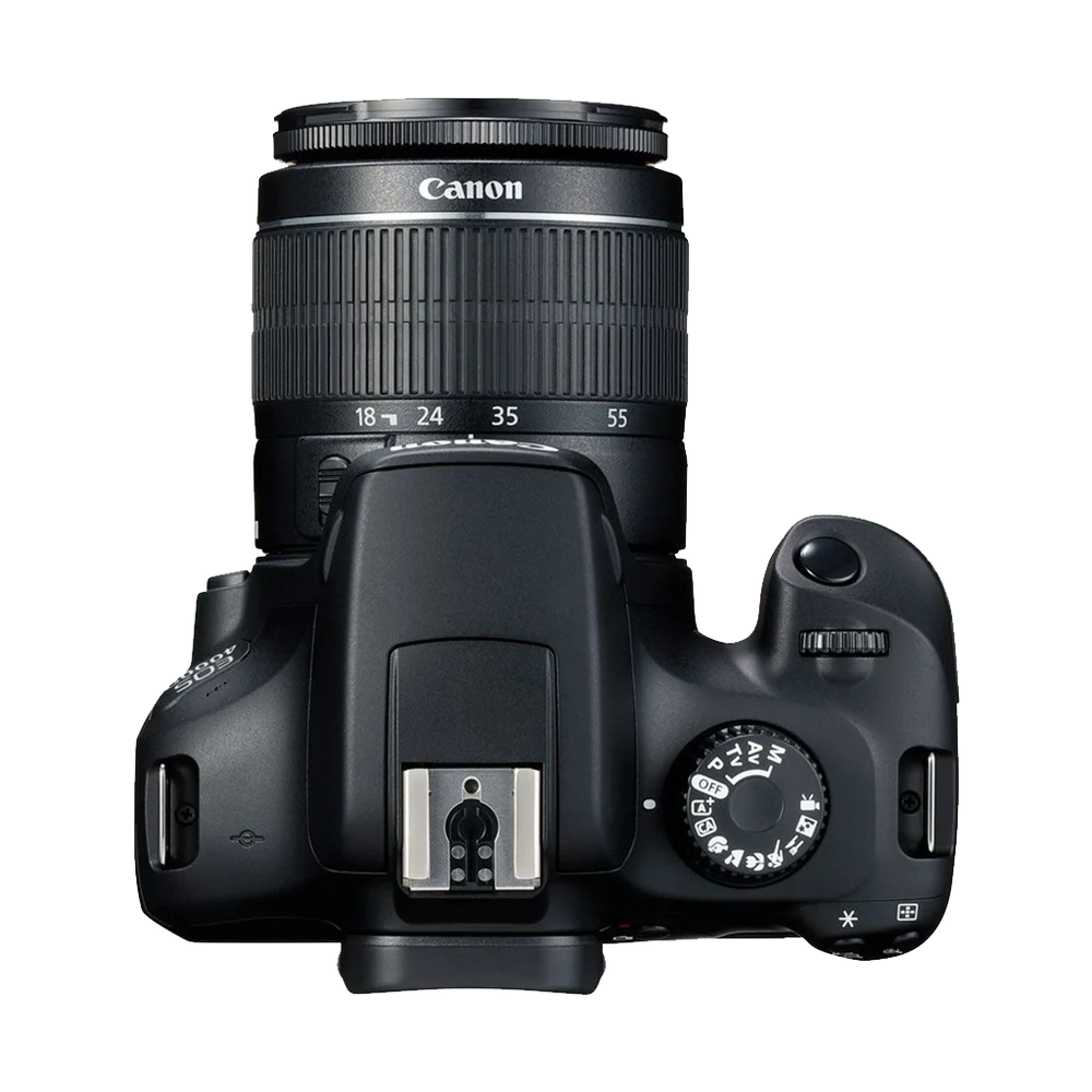 Canon EOS 4000D with EF-S 18-55mm III + EF 75-300mm III Starter Kit