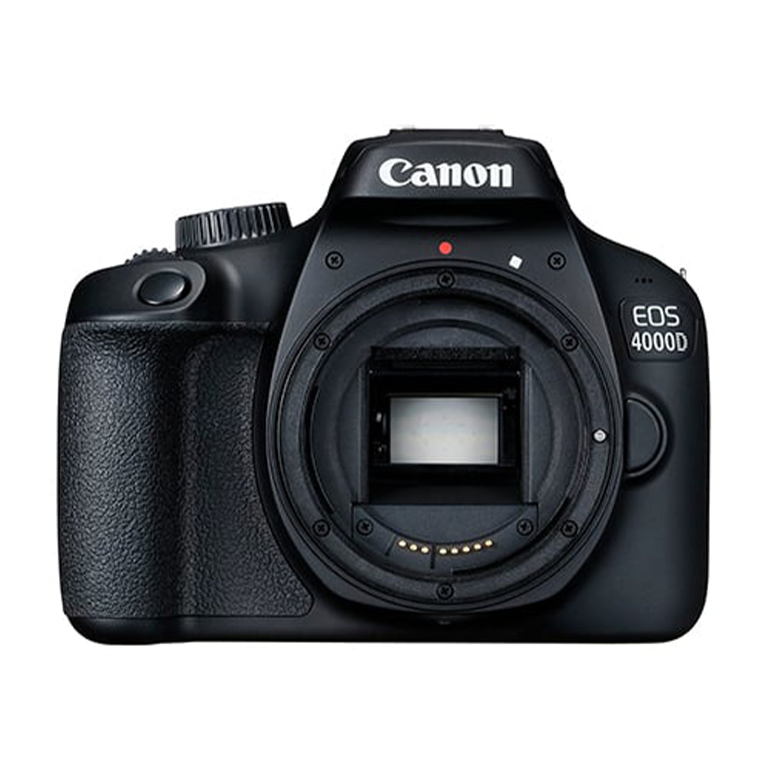 Canon EOS 4000D DSLR Kit with 18-55mm & 75-300mm lenses, 18MP sensor, Full HD video, and Wi-Fi sharing.