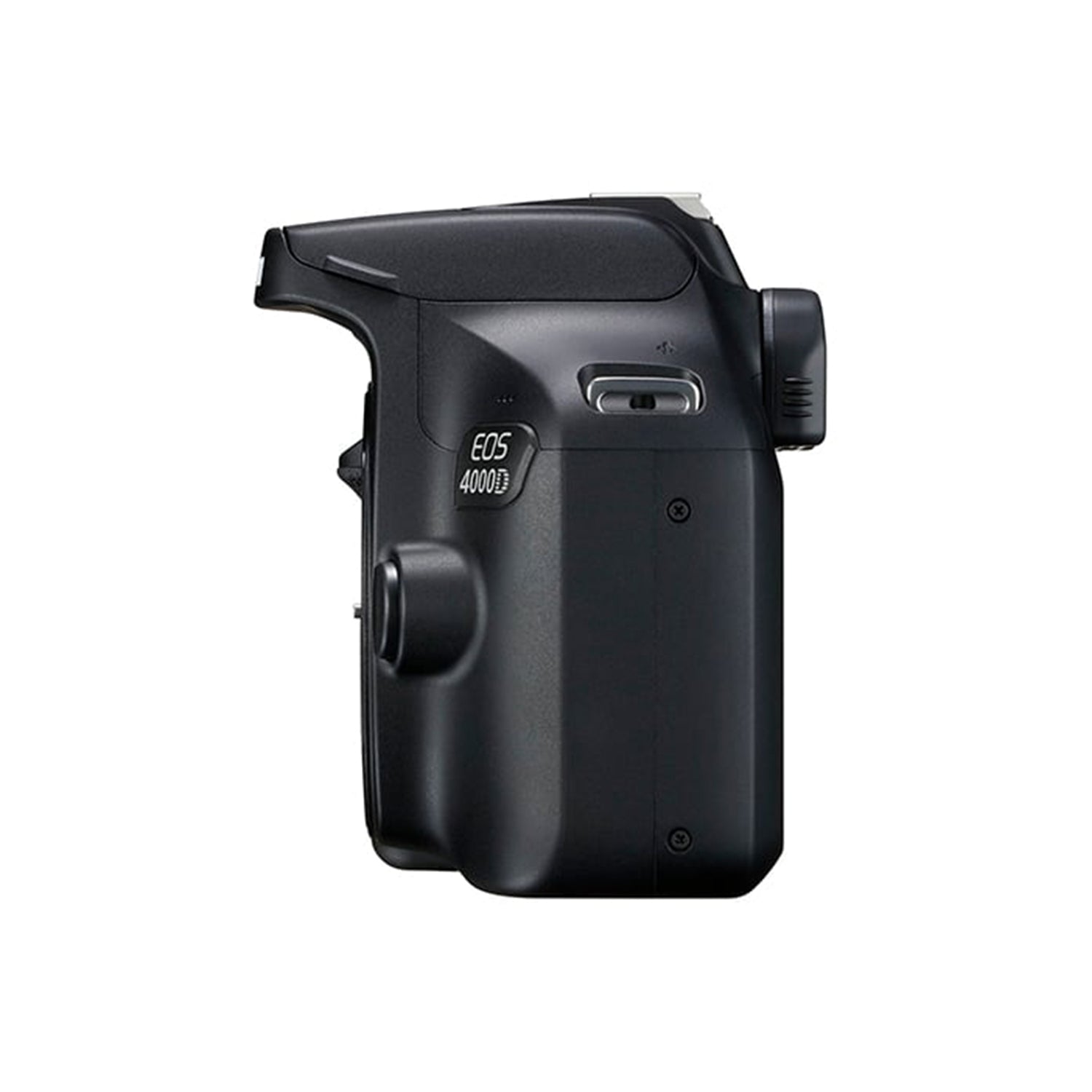 Canon EOS 4000D DSLR Kit with 18-55mm & 75-300mm lenses, 18MP sensor, Full HD video, and Wi-Fi sharing.