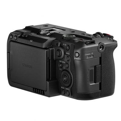 Canon EOS C50 compact 7K full frame cinema camera with RF mount.