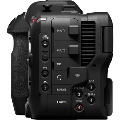 Canon EOS C70 RF mount cinema camera with 4K Super 35mm sensor
