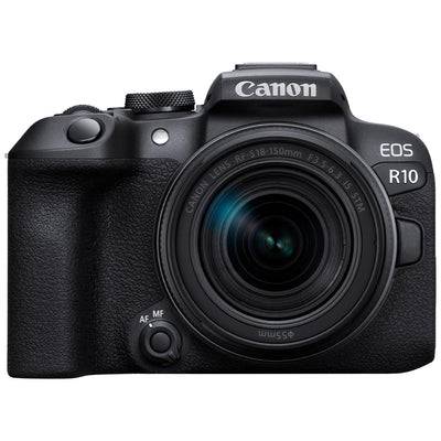 Capture 24.2 MP images and 4k video on the Canon EOS R10. The RF-S 18-150mm Lens included, increases your reach for wildlife, macro and travel photography.