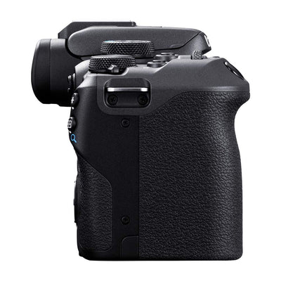 Capture 24.2 MP images and 4k video on the Canon EOS R10. The RF-S 18-150mm Lens included, increases your reach for wildlife, macro and travel photography.