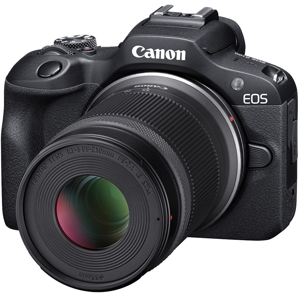 Canon EOS R100 Mirrorless Camera + RF-S 18-45mm + 55-210mm