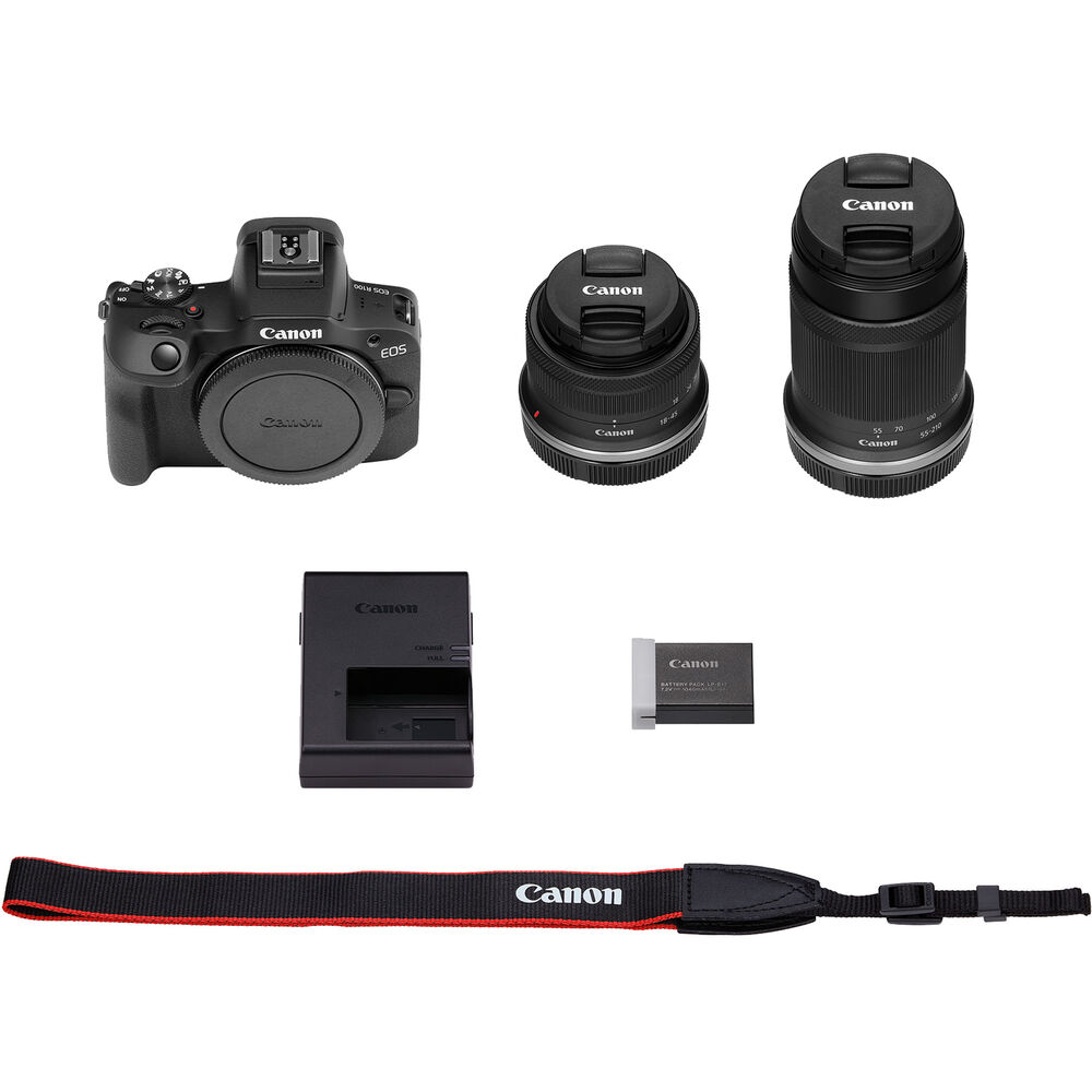 Capture memories with EOS R100 telephoto zoom lens kit